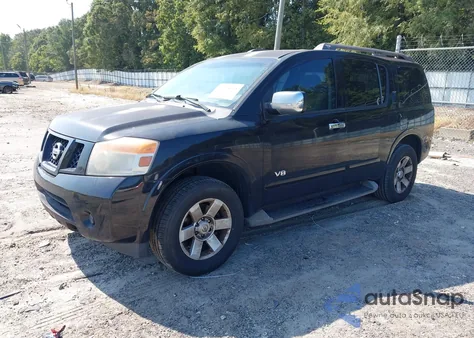 2009 Nissan Armada Se из США, поврежденный, VIN 5N1BA08D69N606685